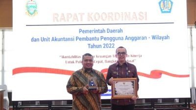 Pemkab Tapsel Raih Opini WTP Minimal 5 Kali Berturut-turut dari Menkeu RI