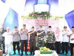 Dandim 0822 Dampingi Bupati Bondowoso dalam Penutupan TMMD Imbangan ke 114 Tahun 2022