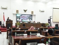 Paripurna DPRD Kabupaten Lumajang, Bahas Raperda Perubahan APBD Tahun 2023