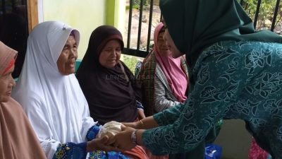 Ketua TP PKK Tapsel Salurkan Bantuan Sosial ke Warga Sipirok dan Marancar