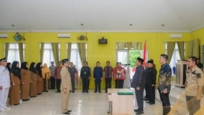 Sebanyak 29 Orang Pejabat Eselon III dan IV di Lingkungan Pemerintah Kota Padang Sidempuan Dimutasi