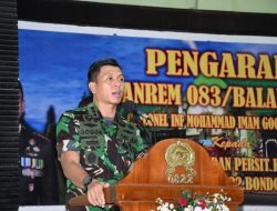 Kunjungan Kerja ke Kodim 0822 Bondowoso, Begini Pesan Danrem 083/Bdj