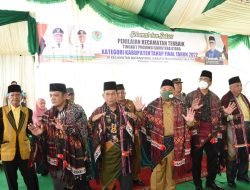 Bupati Tapsel Harap Batang Toru Jadi Kecamatan Terbaik Tingkat Provinsi Sumatera Utara