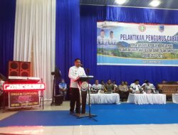 Bupati Cik Ujang Hadiri Pelantikan dan Pengukuhan Pengurus Cabang PGRI di Kecamatan Lahat