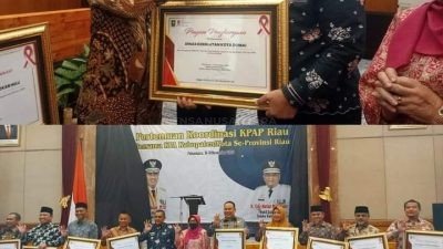 Capaian SMP HIV Test Hantarkan Pemko Dumai Raih Penghargaan