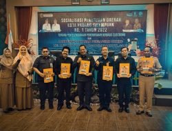 Wali Kota Irsan Sosialisasikan Perda Kota Padang Sidempuan No. 1 Tahun 2022