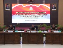 Dipimpin Direktur D Jamintel Kejagung, Kejati Riau Taja Monitoring dan Evaluasi Pengamanan Pembangunan Strategis