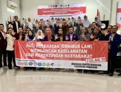 IDI dan Nakes di Pamekasan Tolak RUU Kesehatan Omnibus Law