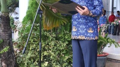 Bupati Minsel Pimpin Upacara HUT Korpri Ke-51