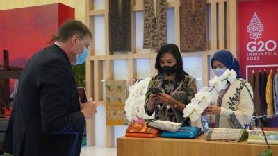 Pertemuan G-20, LPEI Hadirkan 10 UMKM Mitra Binaan