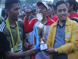 Repol Wakil Ketua DPRD Kampar Tutup Turnamen Sepak Bola Persatuan Pemuda Pulau Balai