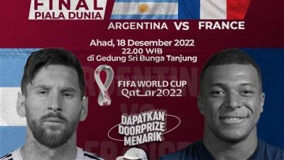 Dukung Argentina, Wali Kota Dumai Gelar Nobar Final Piala Dunia 2022 untuk Masyarakat