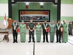 Dandim 0822 Bondowoso, Pimpin Langsung Pelepasan Perwira