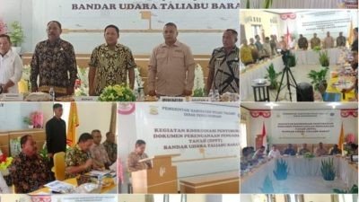 Pemda Pultab Sosialisasi DPPT Bandar Udara Salahakan AHM