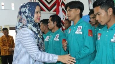 Ketua TP PKK Tapsel Hadiri Pelantikan PAC MAPAN RI di Angkola Barat