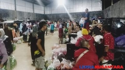 Diusir Tanpa Solusi oleh Dishub Banjarnegara, Pedagang Sayur Terlihat Nyaman Menempati Lokasi Baru