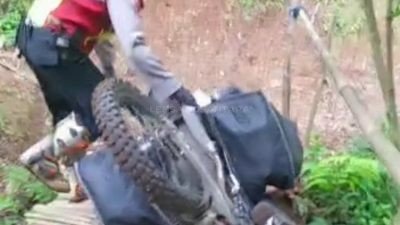 Jangkau Wilayah Terisolir Pasca Gempa Cianjur, Polda Jabar Terjunkan Tim Trail