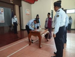 Komitmen Beri Layanan Terbaik Rutan Trenggalek Deklarasi No Pungli No Gratifikasi
