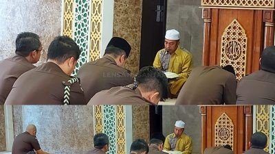 Diisi Ustadz Al Masyuri, Kejati Riau Kembali Gelar Pengajian Rutin Ba’da Zuhur