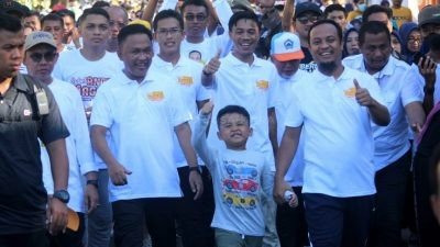 Masyarakat Bantaeng Meriahkan Gerakan Antimager, Ilham Azikin: Bukti Soliditas Kita