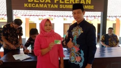 Kades Plerean Jember Beri Jaminan BPJS Ketenagakerjaan Bagi Warganya