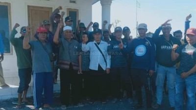 Pemasang Patok Batas Tanah Pesisir Pantai Selatan di Soal Ketua ATM