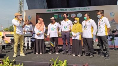 HUT ke-4 RSUD Grati Undang Bupati Pasuruan dan Wakil Bupati Dalam Acara Launching BDRS dan Ruang ICU