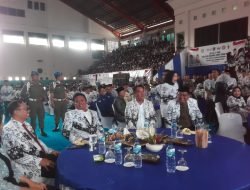 Gubernur Sumsel Herman Deru dan Bupati Lahat Cik Ujang SH Hadiri HUT PGRI Ke-77