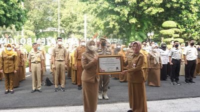 Pemkab Bojonegoro Melalui DPMPTSP Meraih Predikat Zona Integritas