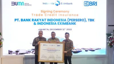 LPEI Gandeng BRI, Dorong Pertumbuhan Asuransi Ekspor