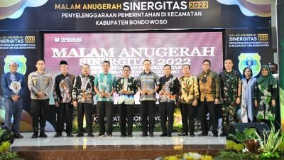 Dandim 0822 Bondowoso Sambut Baik Malam Anugerah Sinergitas