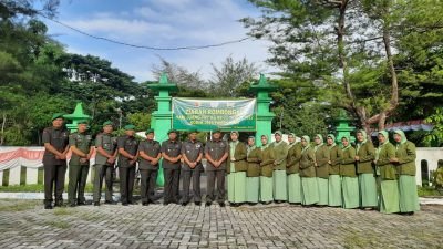 Peringati Hari Juang TNI AD dan HUT Kodam V/ Brawijaya Kodim 0826 Pamekasan Gelar Ziarah Rombongan ke TMP