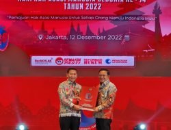 Kota Bitung Kembali Raih Penghargaan dari Kementerian Hukum dan Hak Asasi Manusia