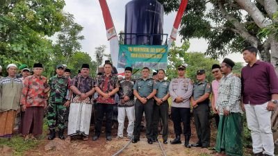 Dandim 0826 Pamekasan Resmikan Sumur Bor Bantuan Kasad