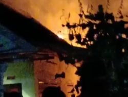 Rumah Milik Warga Jombang Jember Dilalap Si Jago Merah Diduga Akibat Korsleting Listrik