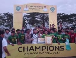 Piala Wali Kota Padang Sidempuan Cup 2022 Dijuarai Petarung FC