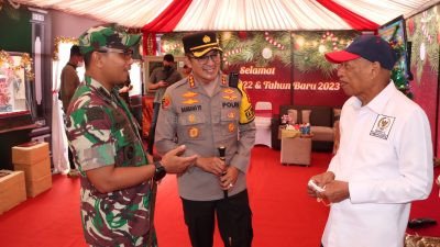 Anggota Komisi III DPR RI Kunjungi Pos Yan dan Pos Pam Nataru di Wilayah Polresta Denpasar