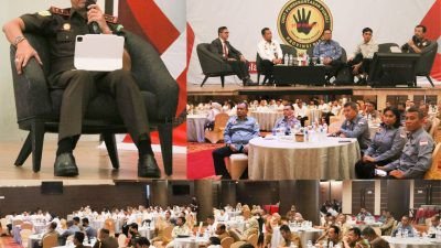 Kajati Riau jadi Narasumber Raker Anev Saber Pungli Riau 2022