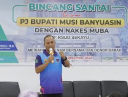 Bincang Santai Bersama Nakes, Pj Bupati Muba Berikan Motivasi Tingkatkan Layanan