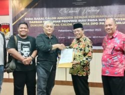 Maju DPD RI, Chaidir : Berbekal akal budi memperjuangkan hak dan keadilan rakyat Riau
