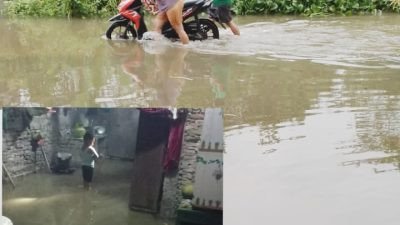Akibat Tingginya Curah Hujan, Beberapa Desa di Kabupaten Demak Alami Banjir