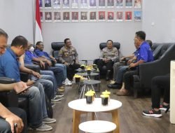 Kapolres Alith Alarino Ungkap Peran Penting Media saat Audiensi dengan PWI Trenggalek