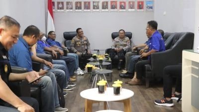 Kapolres Alith Alarino Ungkap Peran Penting Media saat Audiensi dengan PWI Trenggalek