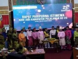 Persiapan Rapat Paripurna Istimewa Dalam Rangka Helat Pelalawan ke-23, Ketua DPRD Pelalawan Tinjau Langsung ke Lokasi