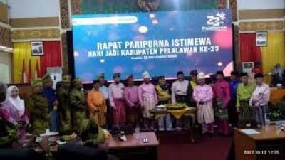 Persiapan Rapat Paripurna Istimewa Dalam Rangka Helat Pelalawan ke-23, Ketua DPRD Pelalawan Tinjau Langsung ke Lokasi