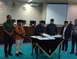 DPRD Kampar Gelar Rapat Paripurna Nota Kesepakatan MoU KUA dan PPAS APBD Kampar Tahun 2023