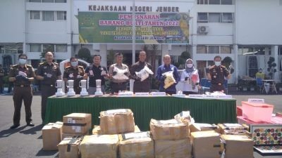BB 276 Perkara Inkrah di Musnahkan Kejari Jember
