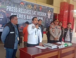 Polres Banyuasin Amankan Oknum Kades dan Pelaku Penyalahgunaan BBM Bersubsidi