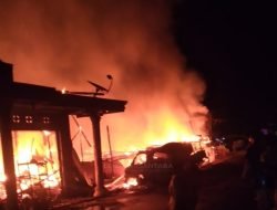 Akibat Mobil Angkutan Minyak Mentah Terbakar, 5 Rumah di Desa Talang Leban Ikut Ludes