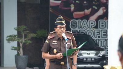Pimpin Apel Kerja Awal Tahun 2023, Begini Pesan Wakajati Riau